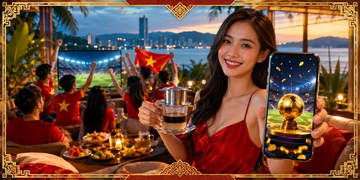 Hình ảnh cá cược bóng đá tại quán cà phê Đà Nẵng